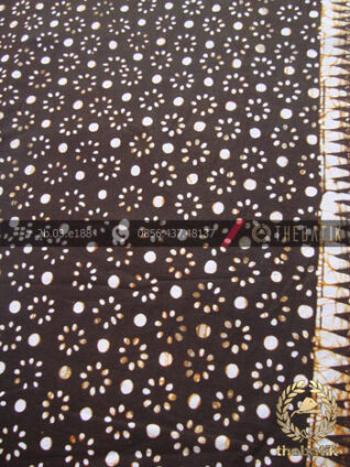Kain Batik Klasik Jogja Motif Kembang Tanjung Titik