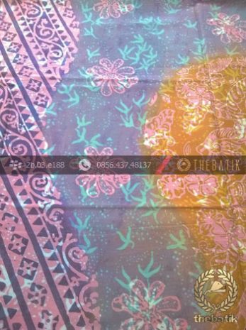 Kain Batik Pekalongan Cap Tulis Pulau Modern-4