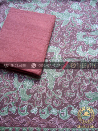 Paket Kain Batik Tulis Lasem – Dobi Coklat Hijau