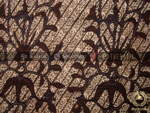 Kain Batik Motif Klasik Buketan Latar Parang