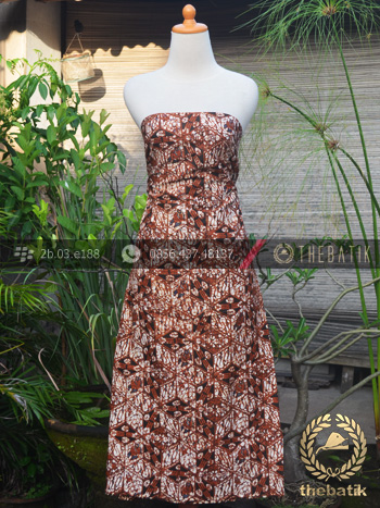 Kain Batik Motif Klasik Simetris Ceplok Nithik