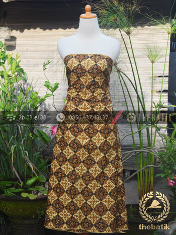 Kain Batik Solo Motif Nithik Soga Genes