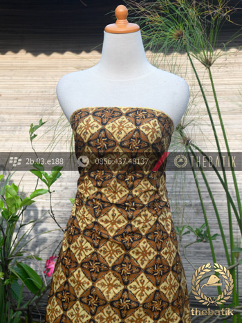 Kain Batik Solo Motif Nithik Soga Genes
