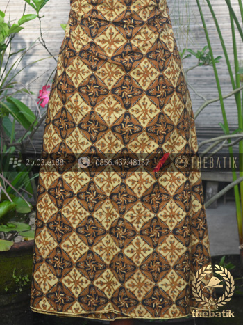 Kain Batik Solo Motif Nithik Soga Genes