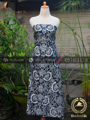 Kain Batik Tulis Motif Semen Hitam