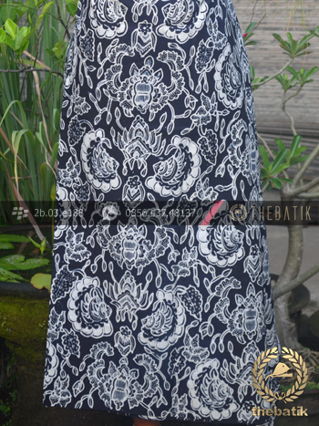 Kain Batik Tulis Motif Semen Hitam