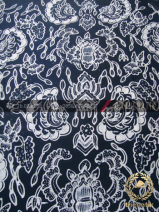 Kain Batik Tulis Motif Semen Hitam