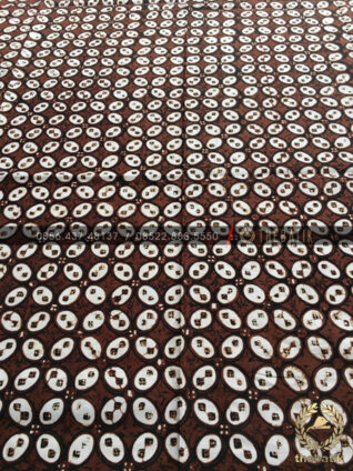 Kain Batik Klasik Jogja Motif Kawung Sen