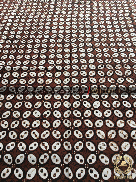 Kain Batik Klasik Jogja Motif Kawung Sen