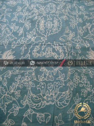Kain Batik Tulis Warna Alam Wahyu Tumurun Hijau