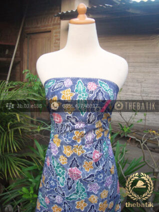 Kain Batik Bantulan Tulis Coletan Warna