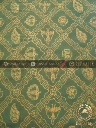 Kain Batik Tulis Warna Alam Sido Luhur Hijau