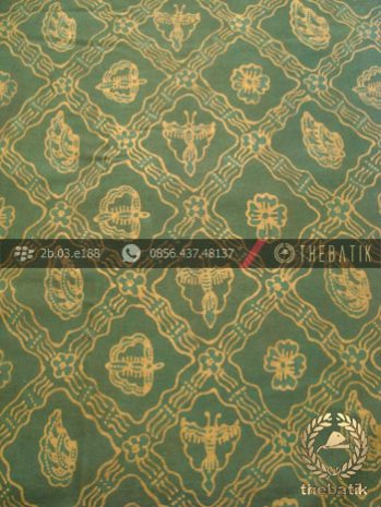 Kain Batik Tulis Warna Alam Sido Luhur Hijau