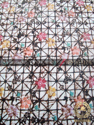 Kain Batik Remukan Coletan Motif Anyaman-2