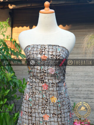 Kain Batik Remukan Coletan Motif Anyaman-1