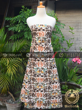 Bahan Batik Remukan Coletan Motif Wahyu Tumurun