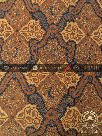 Kain Batik Solo Wirasat Pintu Retno Soga Genes