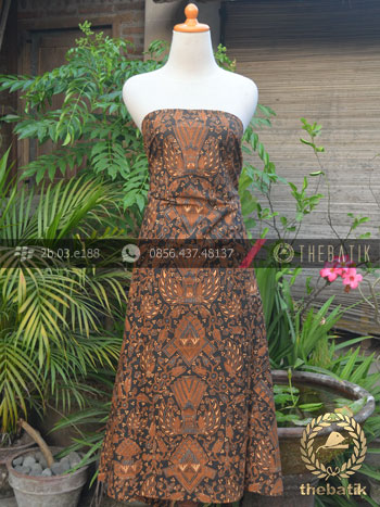 Kain Batik Solo Sido Mukti Klasik Soga Genes