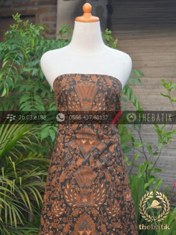 Kain Batik Solo Sido Mukti Klasik Soga Genes