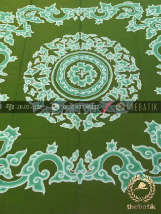 Batik Wall Hangings Motif Megamendung Hijau