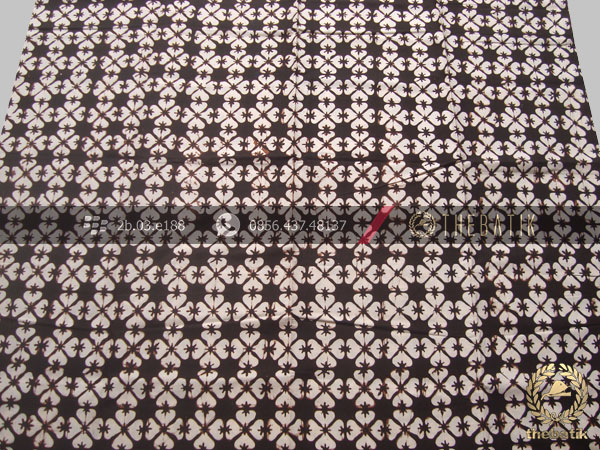 Kain Batik Klasik Jogja Motif Ceplok Bunga
