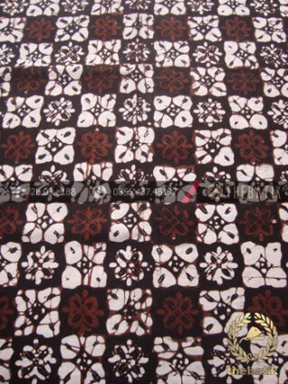Kain Batik Klasik Jogja Motif Ceplok Matahari