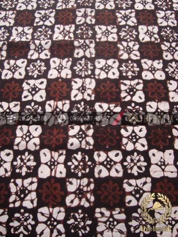 Kain Batik Klasik Jogja Motif Ceplok Matahari