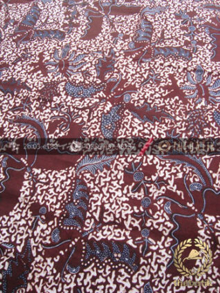 Kain Batik Cap Tulis Klasik Kupu-Kupu Bledak