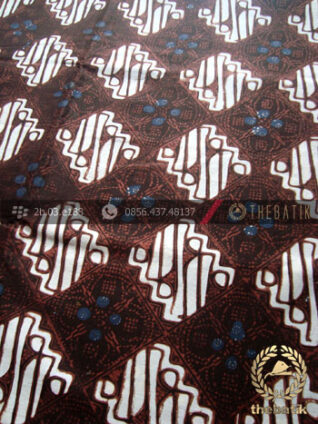 Kain Batik Klasik Jogja Motif Ceplok Abimanyu