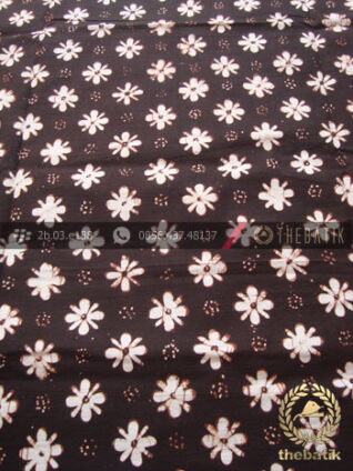 Kain Batik Klasik Jogja Motif Ceplok Kembang Kecil