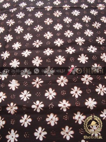 Kain Batik Klasik Jogja Motif Ceplok Kembang Kecil