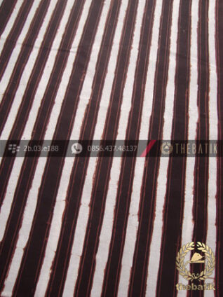 Kain Batik Klasik Jogja Motif Garis Polos
