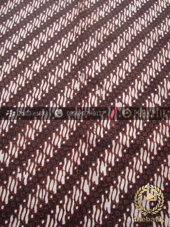 Kain Batik Klasik Jogja Motif Parang Klithik Kecil