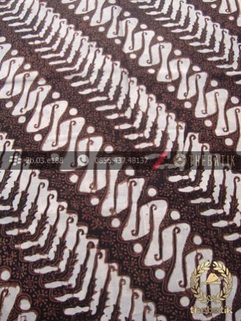 Kain Batik Klasik Jogja Motif Parang Rusak Tuding