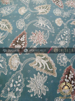 Batik Tulis Pewarna Alami Motif Daun Sirih Hijau