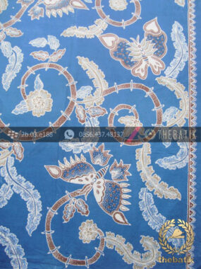 Batik Tulis Pewarna Alami Kupu Biru Indigo