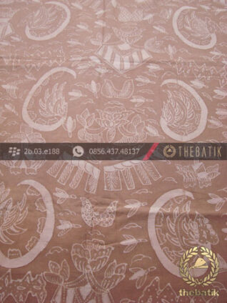 Batik Tulis Pewarna Alami Motif Semen Romo Coklat