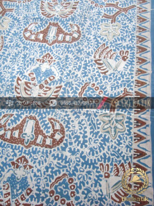 Batik Tulis Pewarna Alami Wahyu Tumurun Biru Indigo