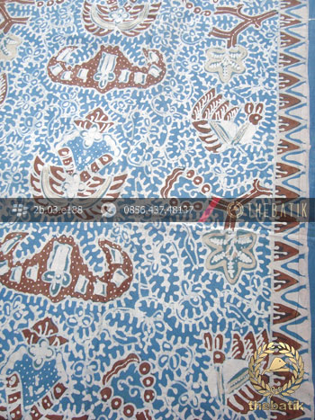 Batik Tulis Pewarna Alami Wahyu Tumurun Biru Indigo