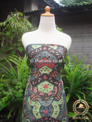 Bahan Kemeja Batik Sutera ATBM Klasik Hijau