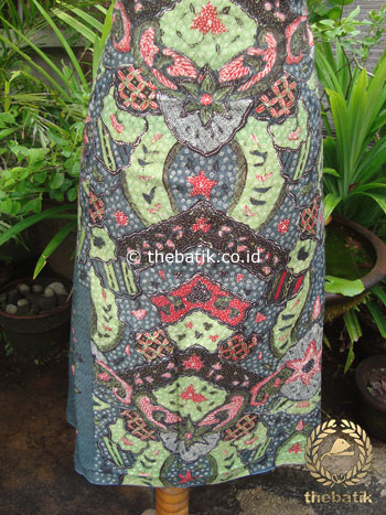 Bahan Kemeja Batik Sutera ATBM Klasik Hijau