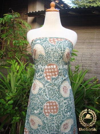Batik Tulis Pewarna Alami Keongan Hijau