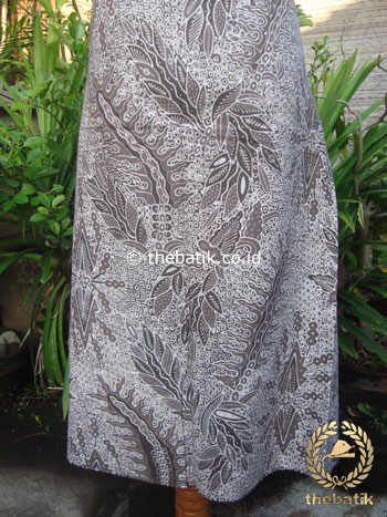 Batik Tulis Pewarna Alami Pakis Taji Abu-Abu