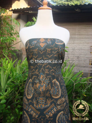 Batik Tulis Pewarna Alami Semen Romo Latar Hitam