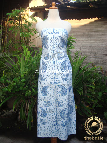 Batik Tulis Pewarna Alami Sido Asih Latar Putih
