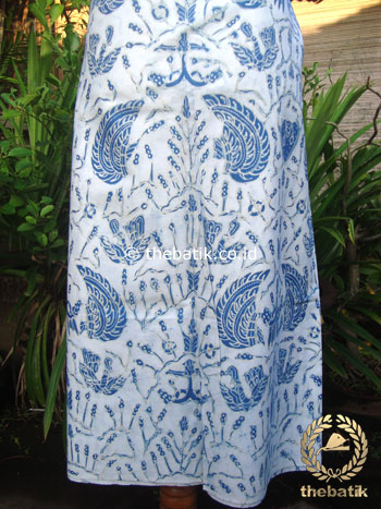 Batik Tulis Pewarna Alami Sido Asih Latar Putih