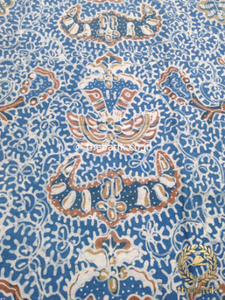 Kain Batik Tulis Warna Alam Indigo Wahyu Tumurun