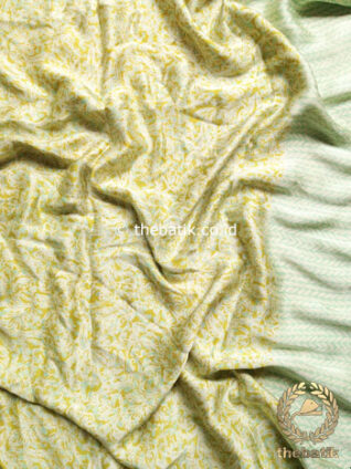 Batik Sutera Rok Bawahan Bahan Baju Kain Kebaya Atasan Hijau Pastel