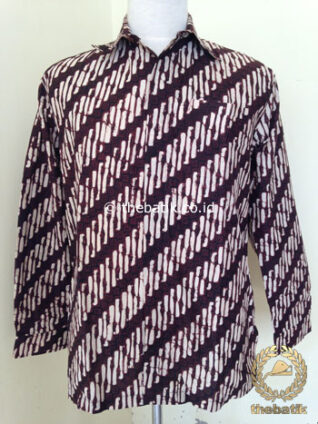 Kemeja Batik Panjang Motif Parang Kusumo