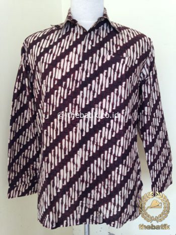 Kemeja Batik Panjang Motif Parang Kusumo